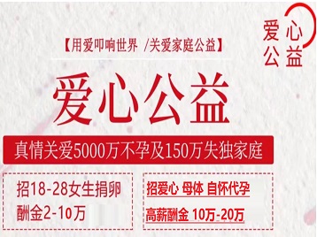 洪雅捐卵助孕生子 爱心志愿者招募
